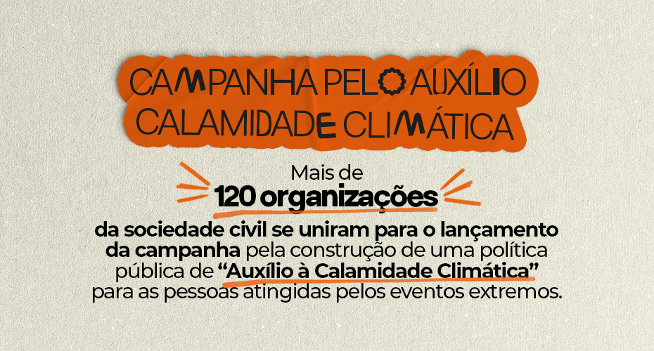 Campanha Auxílio Calamidade Climática