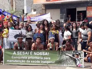 mobilização pela saúde indígena