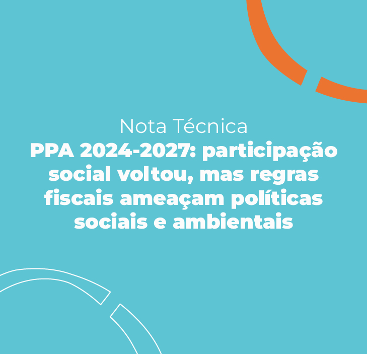 Nota técnica sobre o PPA 20242027 INESC