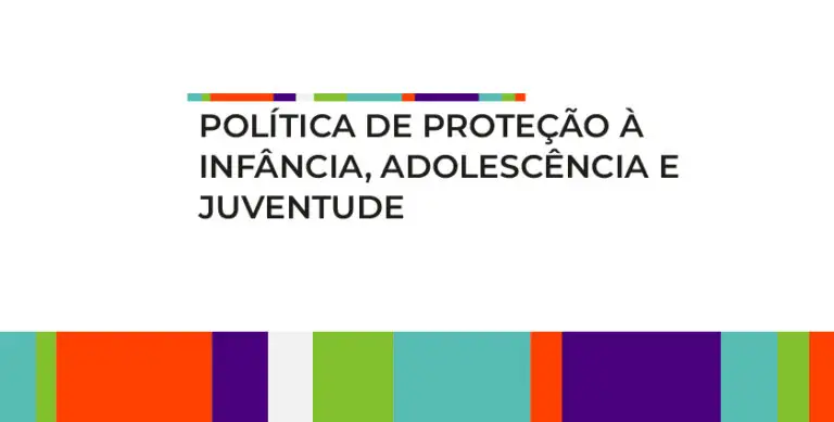 Capa da Política de Proteção à Infância, Adolescência e Juventude